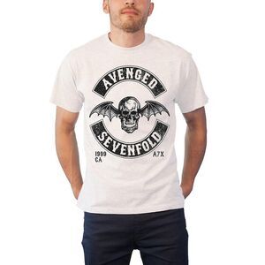 Avenged Sevenfold Unisex Adult Seal Cotton T-Shirt / White